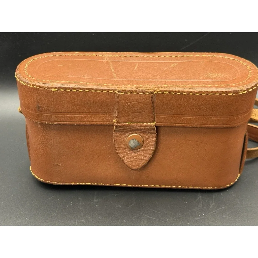 Vintage Argus C3 Leather Camera Case Ever Ready Adjust Shoulder Strap MCM GUC
